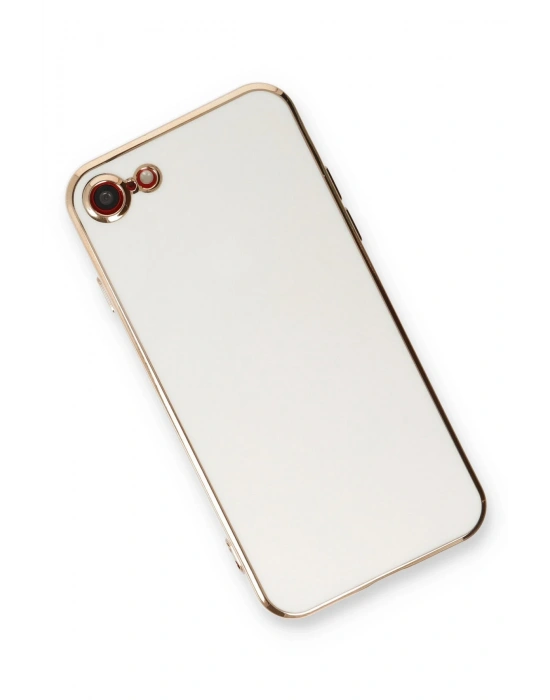 Newface iPhone 7 Kılıf Volet Silikon - Beyaz