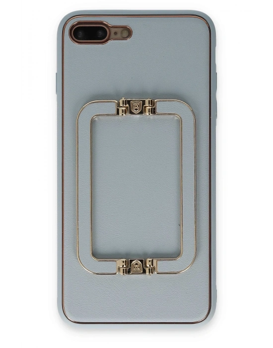 Newface iPhone 7 Plus Kılıf Coco Elit Kapak - Turkuaz