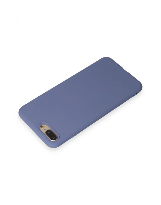 Newface iPhone 7 Plus Kılıf First Silikon - Gri