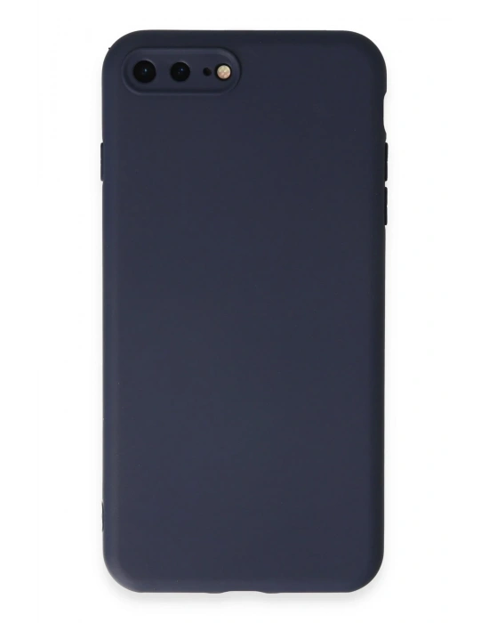 Newface iPhone 7 Plus Kılıf First Silikon - Lacivert