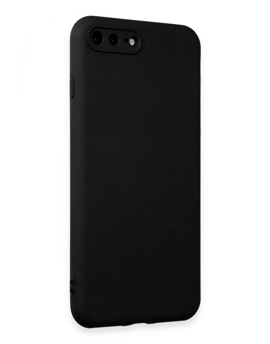 Newface iPhone 7 Plus Kılıf First Silikon - Siyah