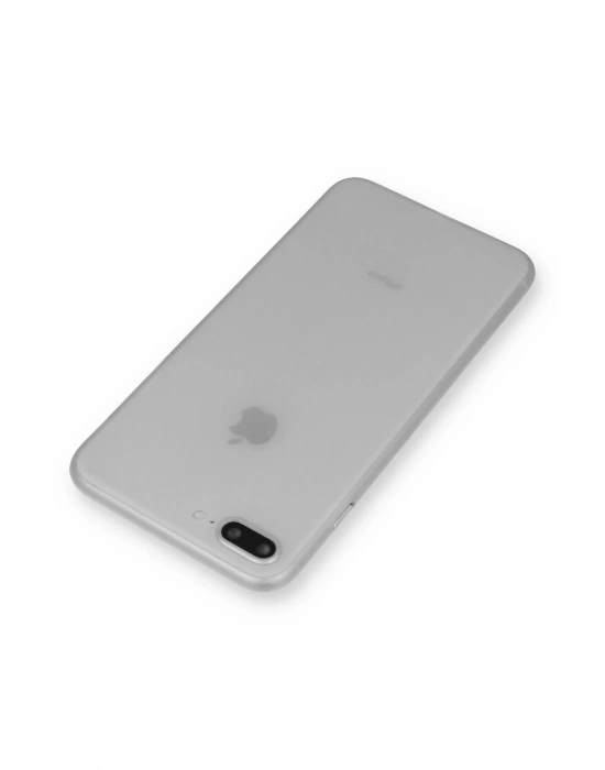 Newface iPhone 7 Plus Kılıf PP Ultra İnce Kapak - Beyaz