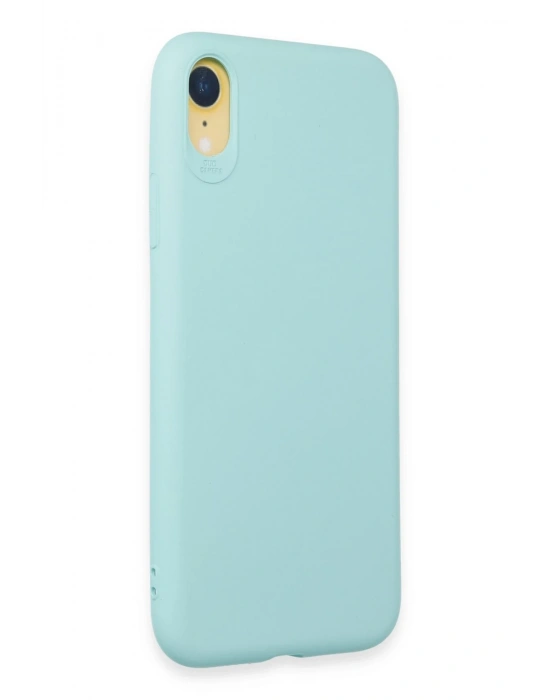 Newface iPhone XR Kılıf First Silikon - Turkuaz