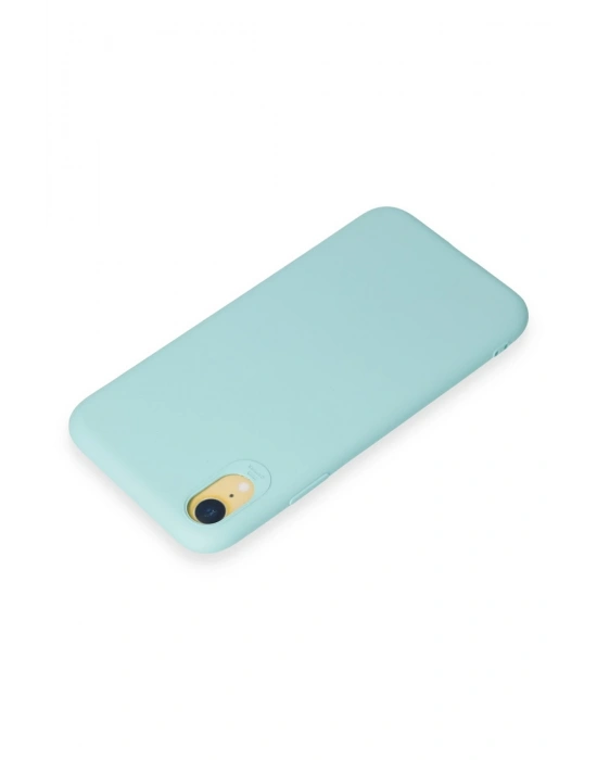 Newface iPhone XR Kılıf First Silikon - Turkuaz