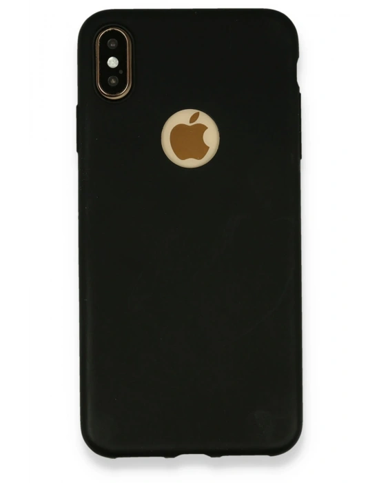 Newface iPhone XS Max Kılıf First Silikon - Siyah
