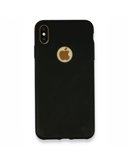 Newface iPhone XS Max Kılıf First Silikon - Siyah