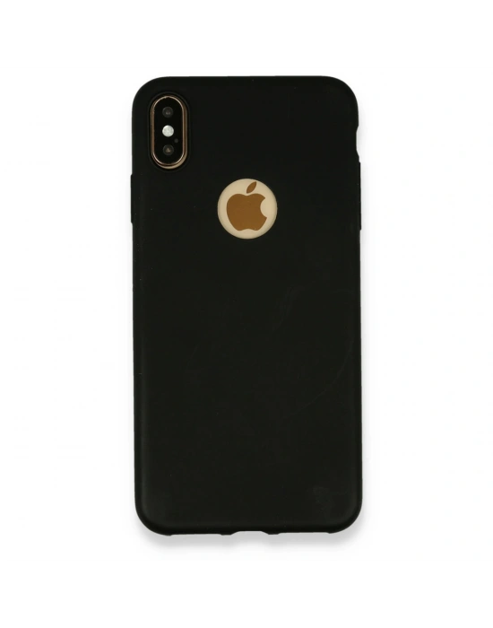 Newface iPhone XS Max Kılıf First Silikon - Siyah