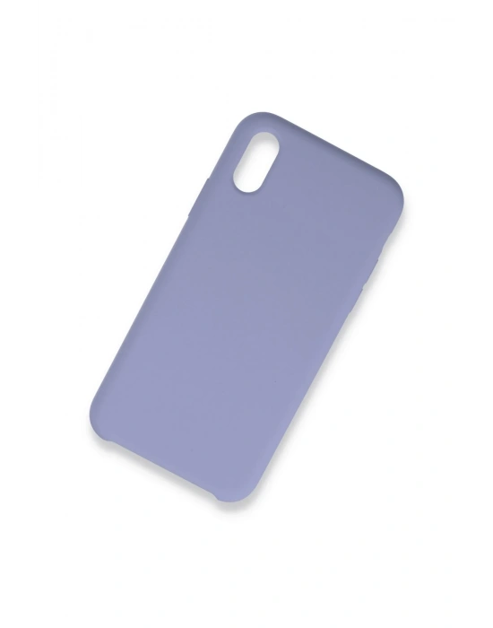 Newface iPhone XS Max Kılıf Lansman Legant Silikon - Lila