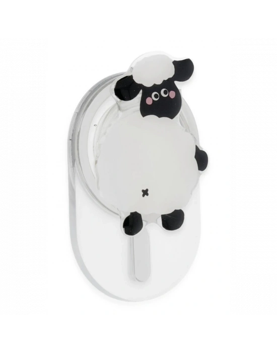 Newface Kickstand Karakterli Magsafe Stand - Desen 1