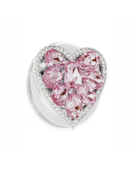 Newface Kickstand Taşlı Magsafe Stand - Pembe