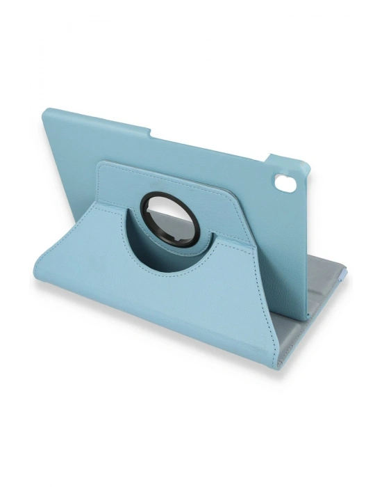 Newface Lenovo M10 FHD Plus X606F Kılıf 360 Tablet Deri Kılıf - Turkuaz