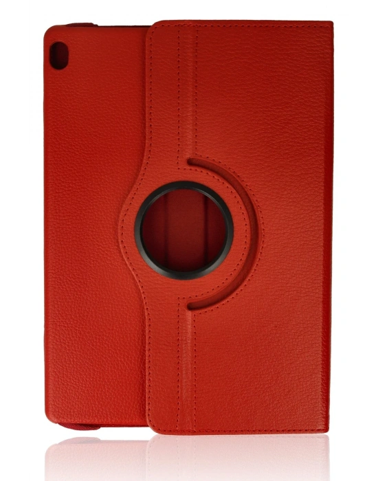 Newface Lenovo M10 X505F Kılıf 360 Tablet Deri Kılıf - Kırmızı