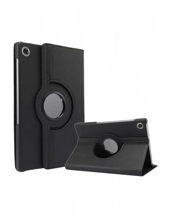 Newface Lenovo Tab M10 TB311FU Kılıf 360 Tablet Deri Kılıf - Siyah