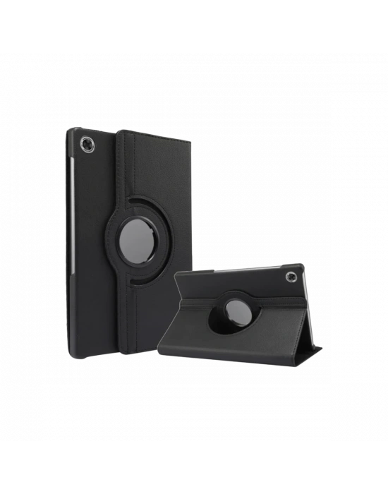 Newface Lenovo Tab M10 TB311FU Kılıf 360 Tablet Deri Kılıf - Siyah