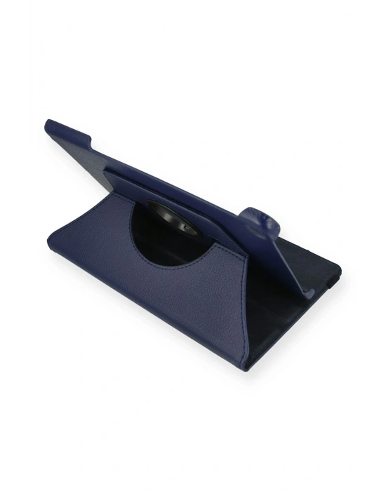 Newface Lenovo Tab M10 TB328FU Kılıf 360 Tablet Deri Kılıf - Lacivert