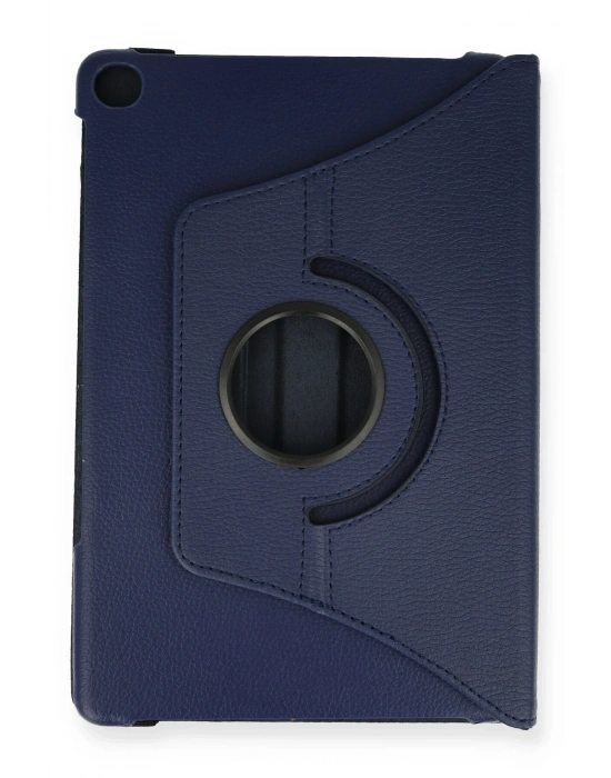 Newface Lenovo Tab M10 TB328FU Kılıf 360 Tablet Deri Kılıf - Lacivert