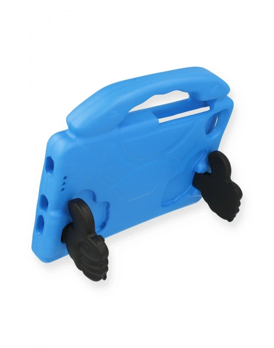 Newface Lenovo Tab M10 TB328FU Kılıf Like Stantlı Tablet Silikon - Mavi