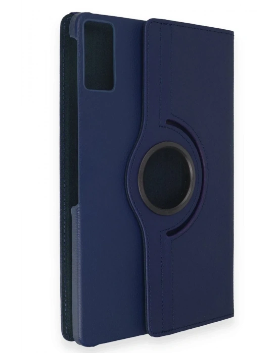 Newface Lenovo Tab M8 Kılıf 360 Tablet Deri Kılıf - Lacivert