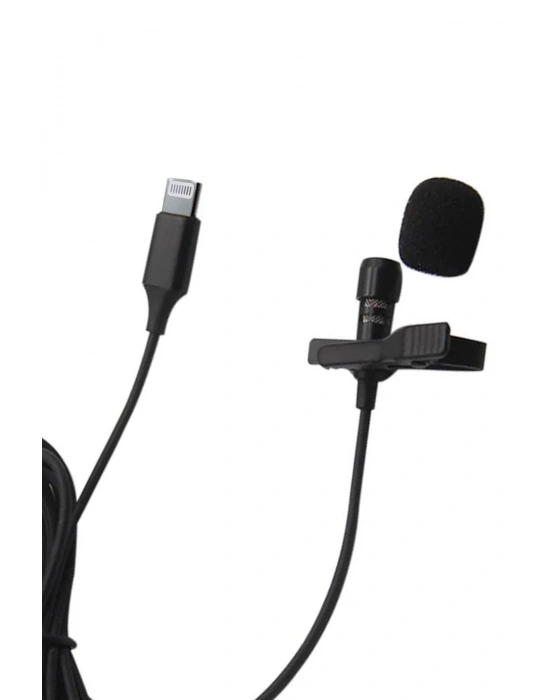 Newface Lightning 2 Metre Double Mikrofon - Siyah