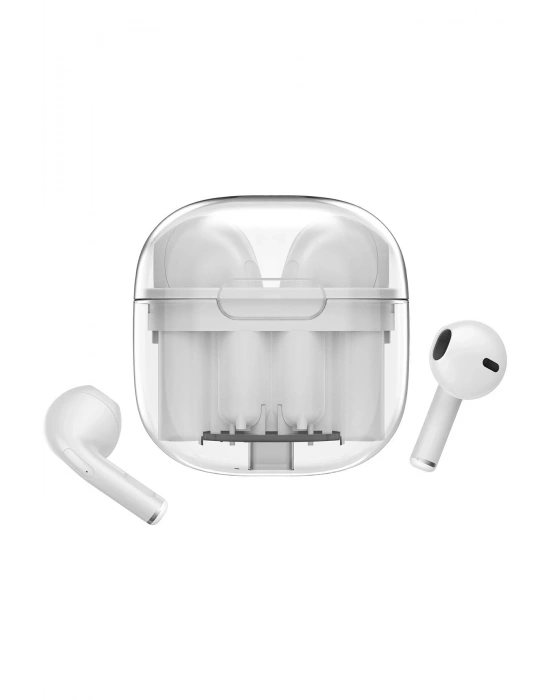Newface LS-09 Bluetooth 5.3 TWS Kablosuz Airpods Kulaklık - Gümüş