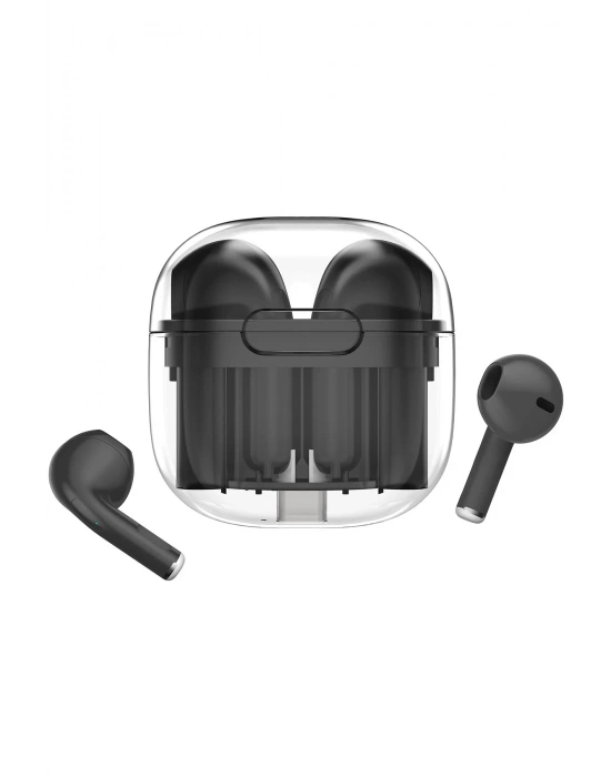 Newface LS-09 Bluetooth 5.3 TWS Kablosuz Airpods Kulaklık - Siyah