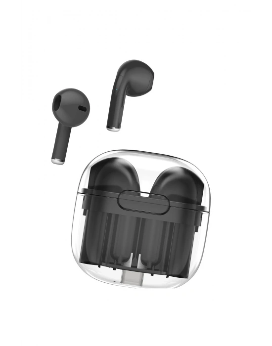 Newface LS-09 Bluetooth 5.3 TWS Kablosuz Airpods Kulaklık - Siyah