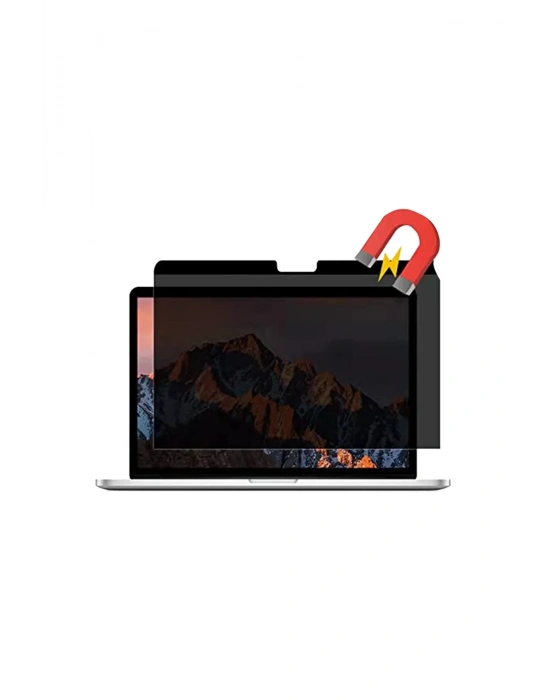 Newface Macbook Air 13.3 Macbook Manyetik Hayalet Ekran Koruyucu - Siyah
