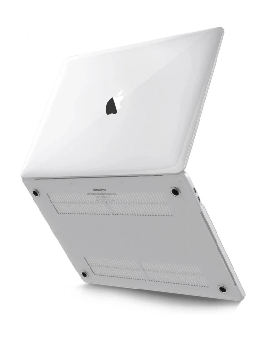 Newface Macbook Pro 13 2020 Macbook Buzlu Kapak - Şeffaf