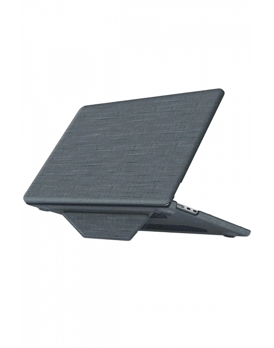 Newface Macbook Pro 13 2020 Macbook Kumaş Kapak - Gri