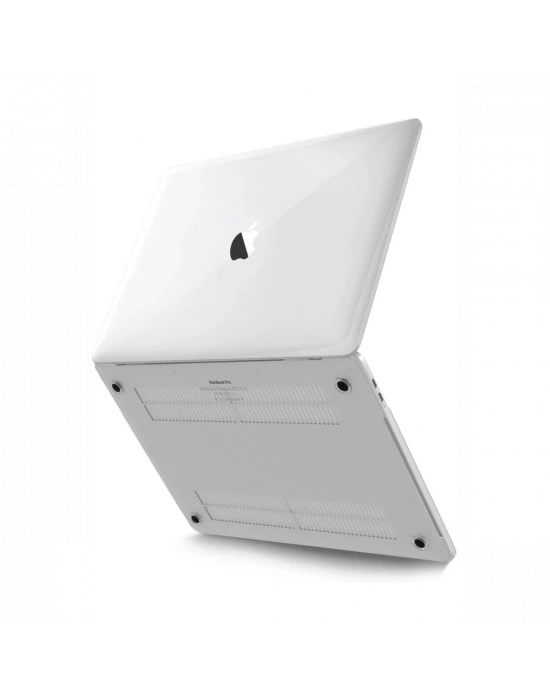 Newface Macbook Pro 14.2 2021 Macbook Buzlu Kapak - Şeffaf