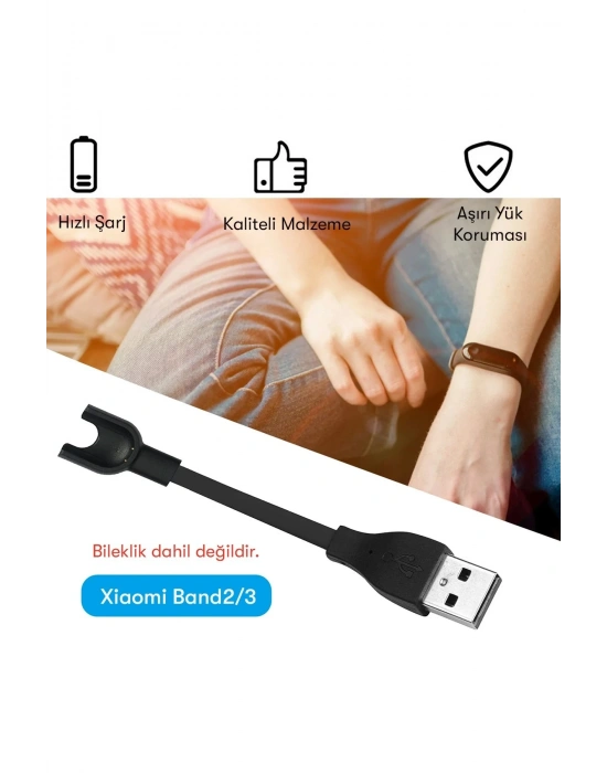 Newface MC03 Şarj Adaptörü Xiaomi Mi Band 2/3