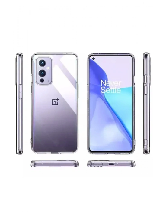 Newface One Plus 9 Kılıf Lüx Şeffaf Silikon