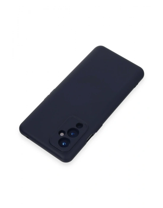 Newface One Plus 9 Kılıf Nano içi Kadife Silikon - Lacivert