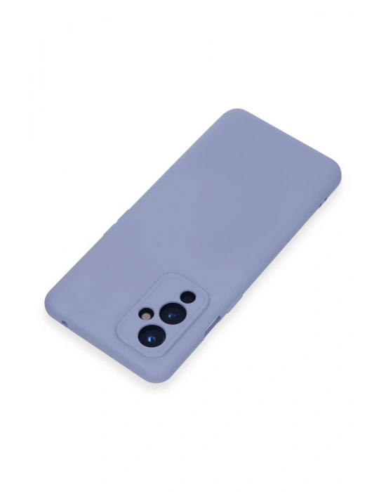 Newface One Plus 9 Kılıf Nano içi Kadife Silikon - Lila