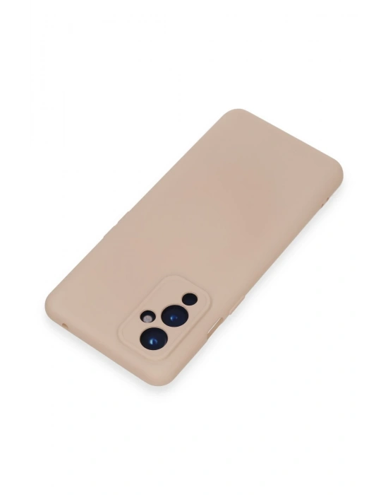 Newface One Plus 9 Kılıf Nano içi Kadife Silikon - Pudra