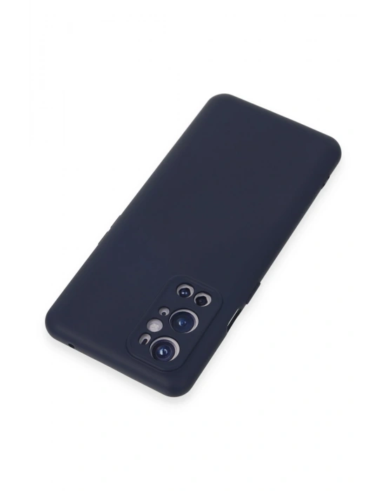 Newface One Plus 9 Pro Kılıf Nano içi Kadife Silikon - Lacivert