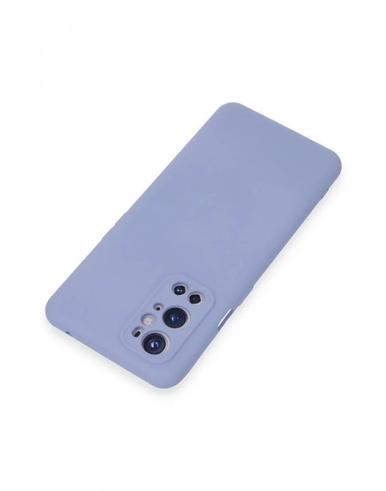 Newface One Plus 9 Pro Kılıf Nano içi Kadife Silikon - Mavi