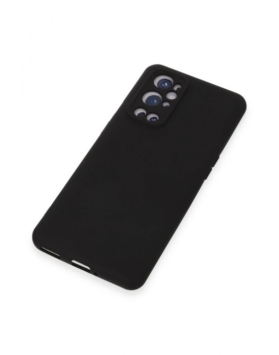 Newface One Plus 9 Pro Kılıf Nano içi Kadife Silikon - Siyah