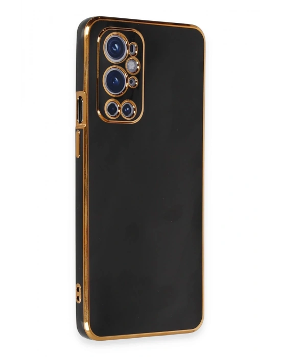 Newface One Plus 9 Pro Kılıf Volet Silikon - Siyah