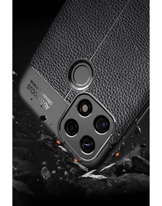 Newface Oppo A15 Kılıf Auto Focus Kapak - Kırmızı