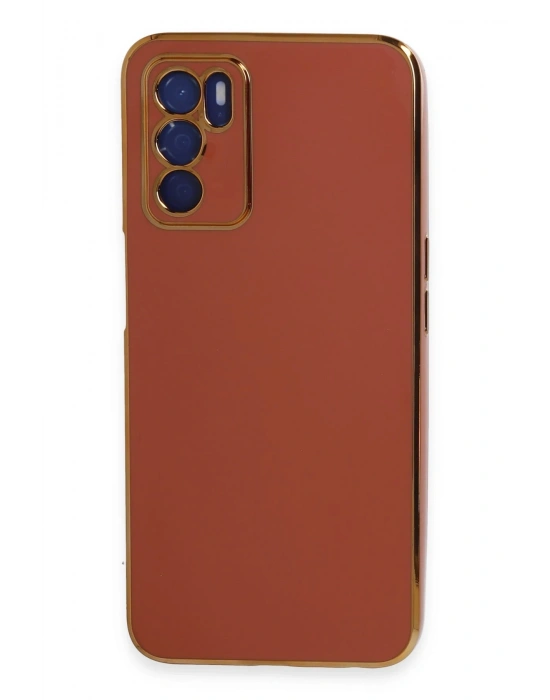 Newface Oppo A16 Kılıf Volet Silikon - Kırmızı