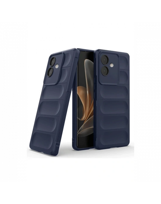 Newface Oppo A3 Kılıf Optimum Silikon - Lacivert