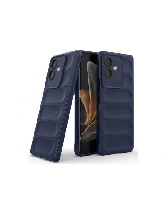 Newface Oppo A3 Kılıf Optimum Silikon - Lacivert