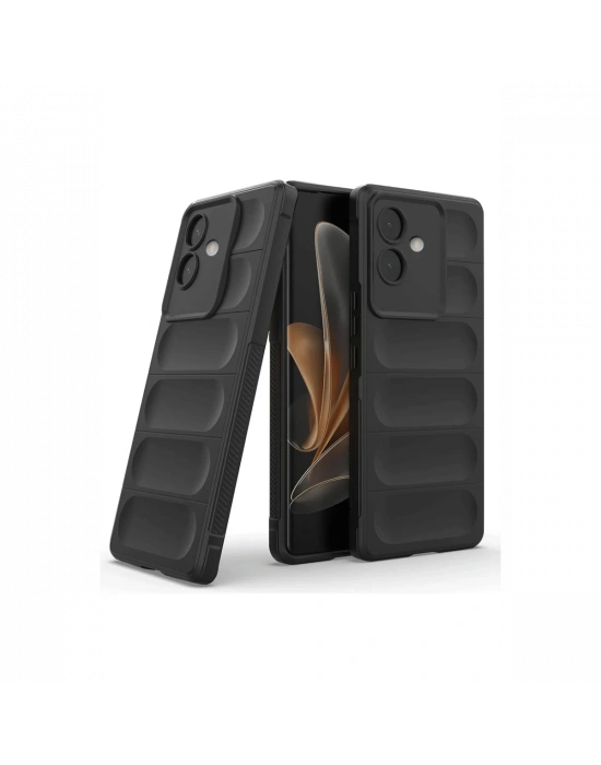 Newface Oppo A3 Kılıf Optimum Silikon - Siyah