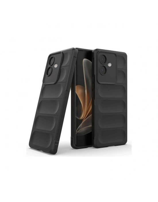 Newface Oppo A3 Kılıf Optimum Silikon - Siyah