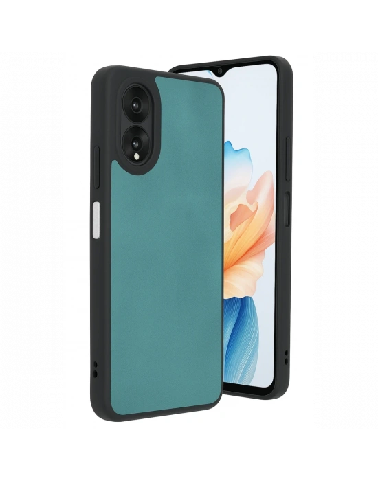 Newface Oppo A38 Kılıf Aras Deri Kapak - Açık Yeşil