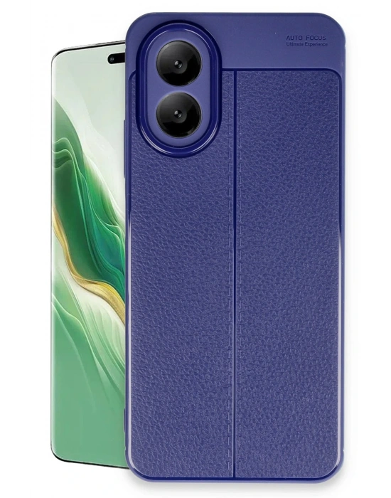 Newface Oppo A38 Kılıf Auto Focus Kapak - Lacivert