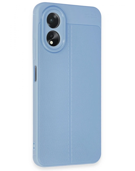 Newface Oppo A38 Kılıf Auto Focus Kapak - Mavi