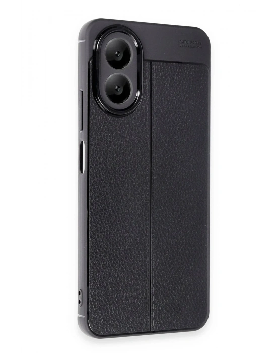 Newface Oppo A38 Kılıf Auto Focus Kapak - Siyah