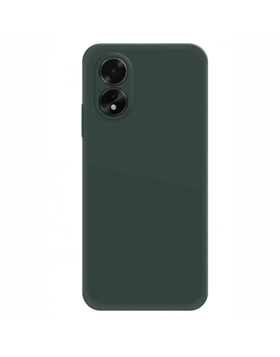 Newface Oppo A38 Kılıf First Silikon - Koyu Yeşil